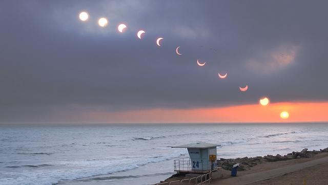 Éclipse observée en 2012