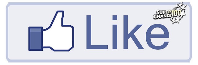 Image imitant le bouton "like" de Facebook.