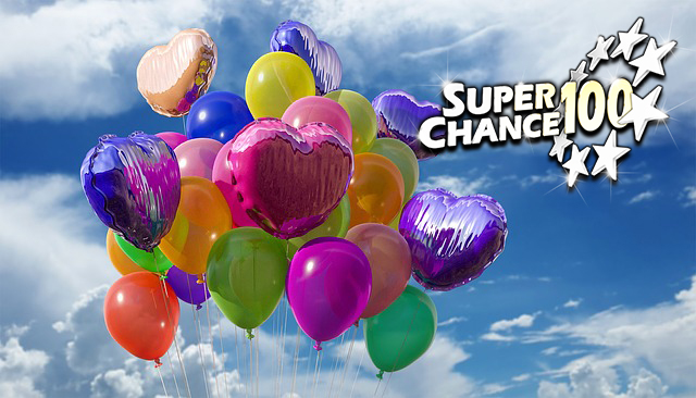 Ballons d'anniversaire de SuperChance100.