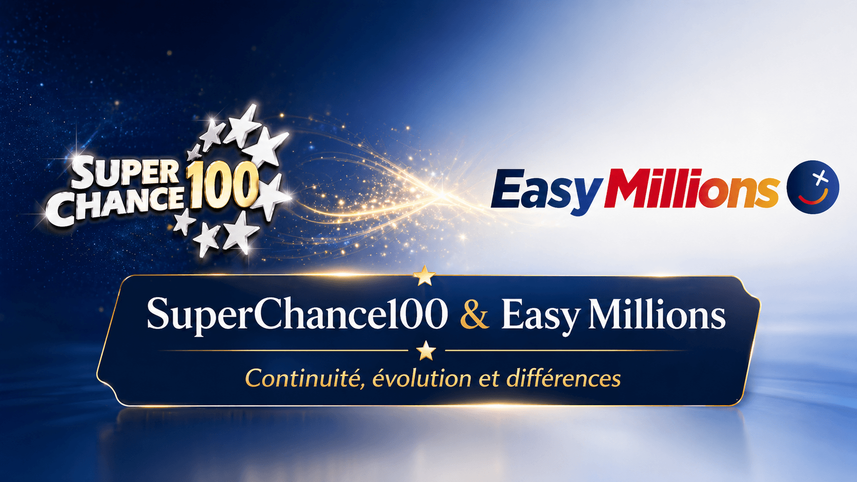 Différence entre SuperChance100 et Easy Millions